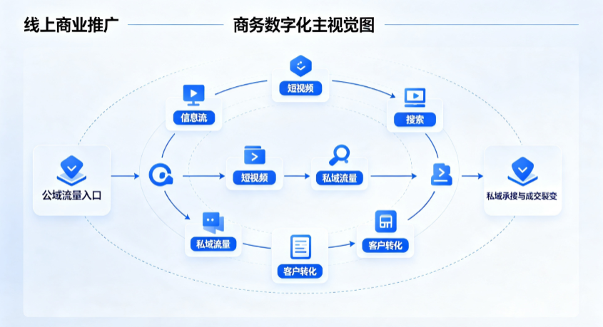 崇安区线上商业推广怎么做？全域流量闭环搭建与低成本转化实战指南