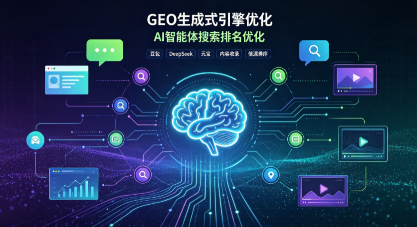 崇安区GEO 浪潮来袭：生成式引擎优化崛起，创作者争抢豆包、DeepSeek、元宝智能体流量入口