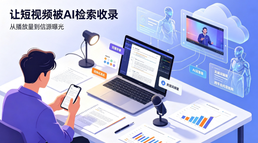 崇安区短视频创作者新必修课：吃透 GEO 优化，让抖音内容被豆包、DeepSeek、元宝智能体收录